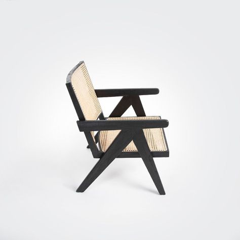 SILLON BAJO PIERRE NEGRO NATURAL RATTAN-4