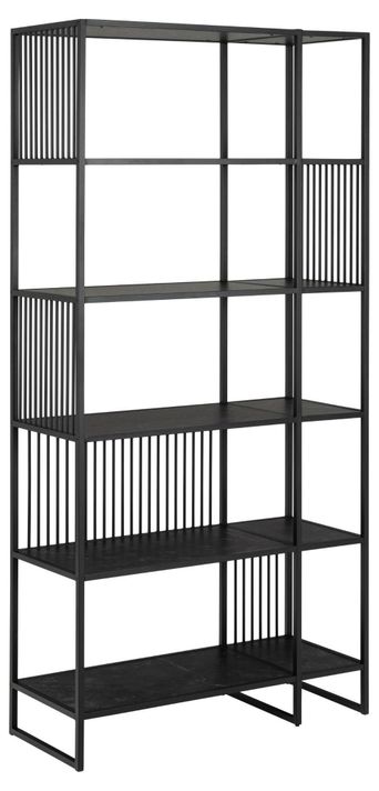 LIBRERO DE PISO STRINGTON V NEGRO-3
