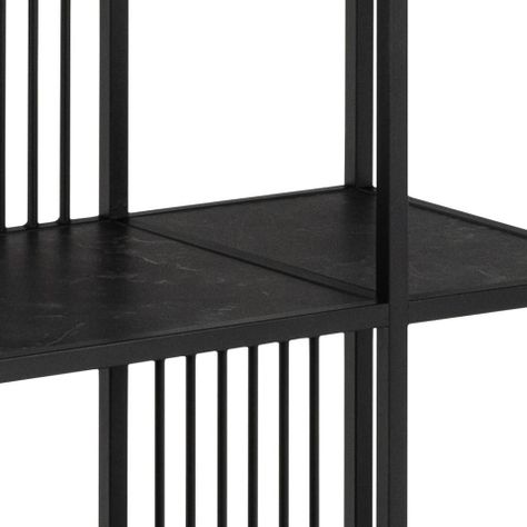 LIBRERO DE PISO STRINGTON V NEGRO-6