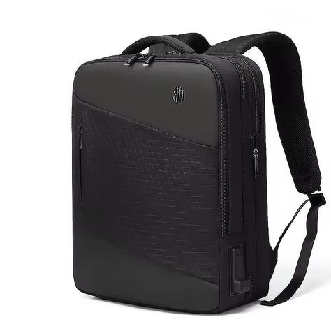 Mochila Viral Expandible USB Arctic Hunter 32L Viajeros Cabina Avión-0