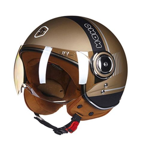 CASCO MOTO NANO GOLDEN BEON-0