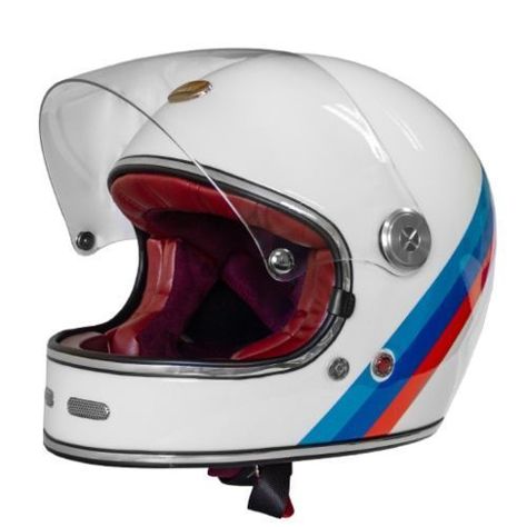 CASCO MOTO BAROCK BLANCO BEON-1
