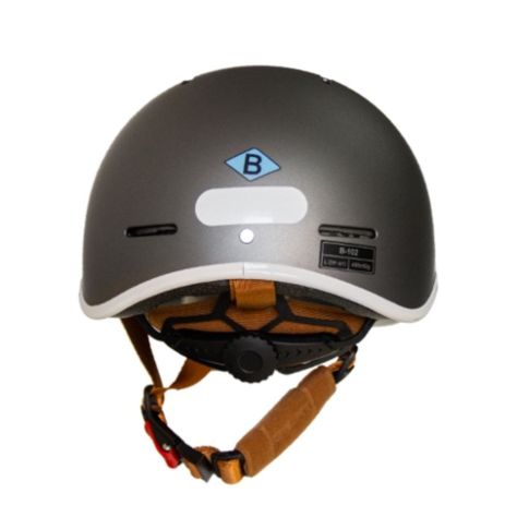 CASCO SCOOTER GRIS BEON-2