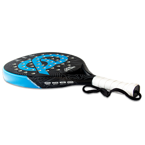 PALA PADEL ONE POWER CARBONO - CELESTE-3