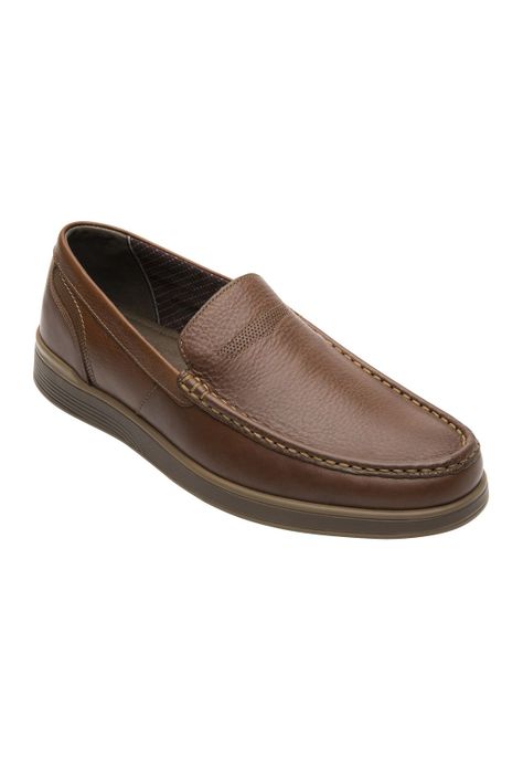 Mocasín Hombre Cuero Juko Café Flexi-1