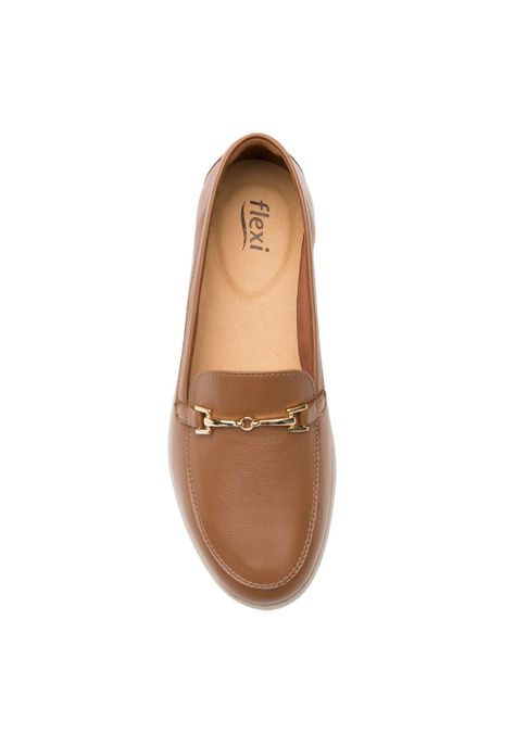 Zapato Mujer Cuero Amelie Cafe Flexi-5