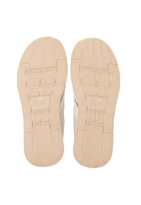 Zapatilla Mujer Nat 127102 Beige Flexi-6