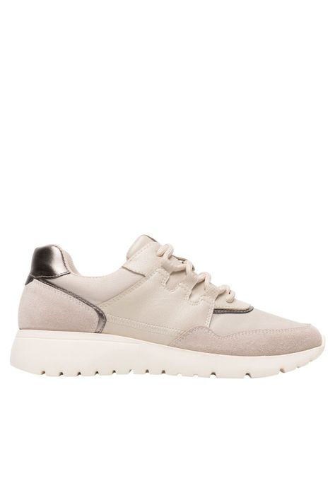 Zapatilla Mujer Lucena 129702 Marfil Flexi-0