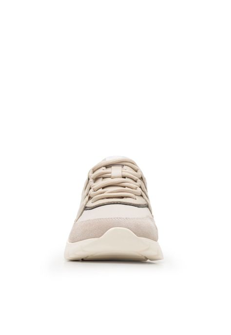 Zapatilla Mujer Lucena 129702 Marfil Flexi-3