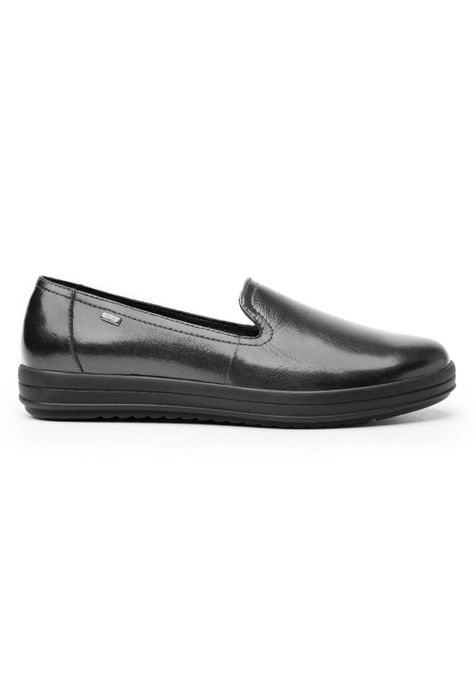 Zapato Mujer Cuero Charis Plomo Flexi-0