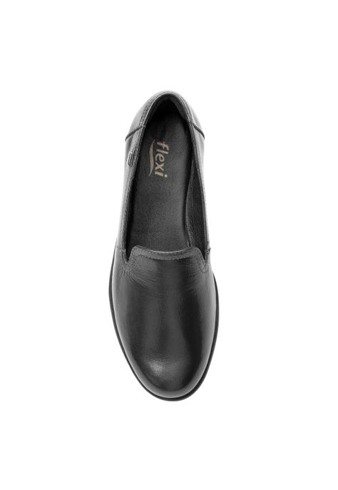 Zapato Mujer Cuero Charis Plomo Flexi-5