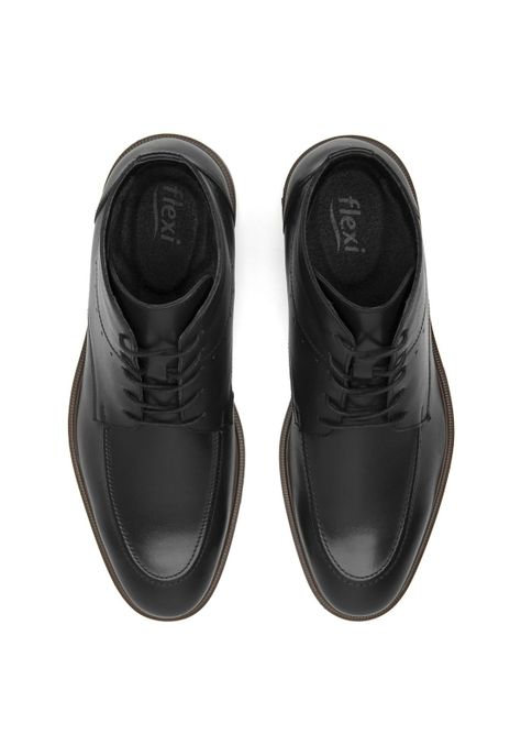 Botín Hombre Parker 400114 Negro Flexi-4