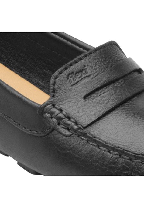 Mocasin Flexi Mujer Betunia Negro-1