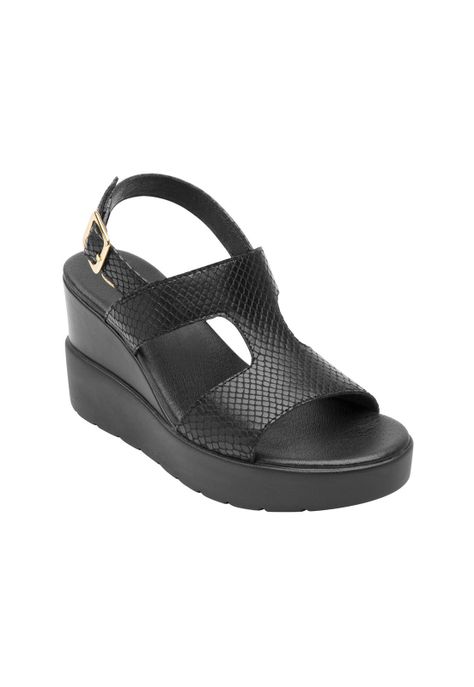 Sandalia Flexi Mujer Fetuccini Black-0
