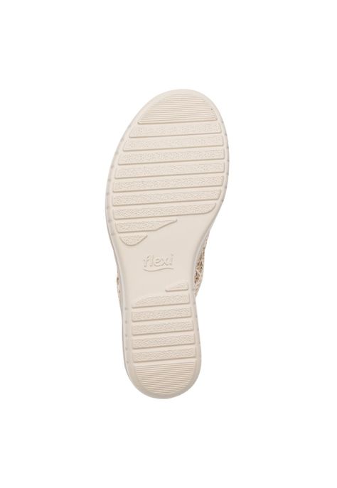 Sandalia Mujer Cuero Emily Beige Flexi-6