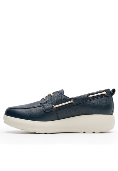 Mocasín Mujer Edith 126708 Azul Marino Flexi-2