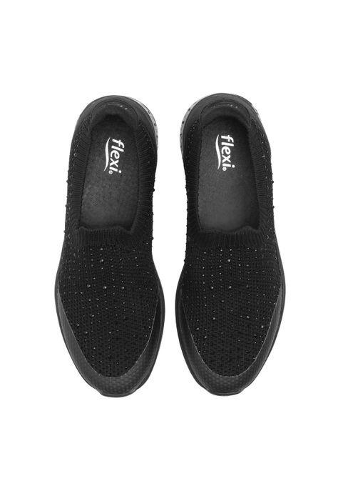 Zapatilla Mujer Casiopea 105111 Negro Flexi-5
