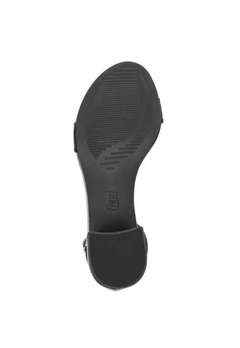 Sandalia Mujer Celine Negro Flexi-4