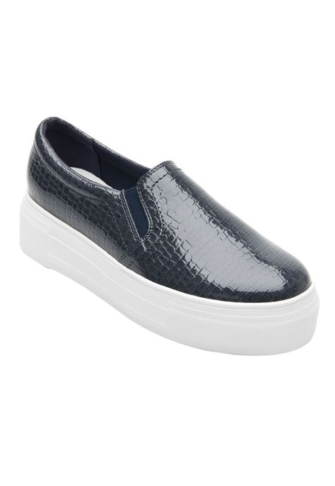 Zapatilla Mujer Lina 125403 Azul Flexi-1