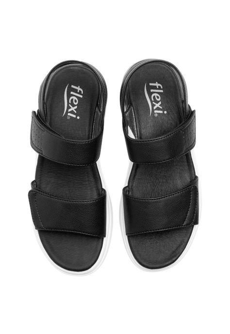 Sandalia Mujer Fraga 129401 Negra Flexi-5