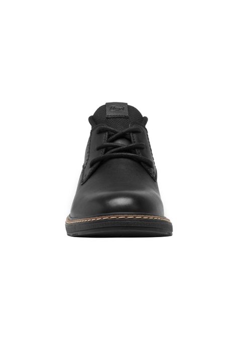 Zapato Hombre Cuero Okan Negro Flexi-3