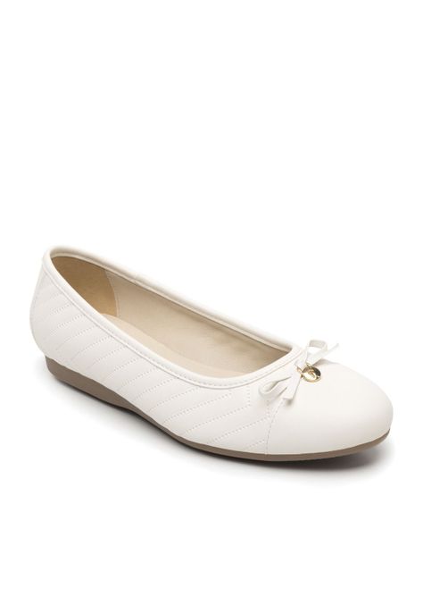 Ballerina Mujer Marie 116310 Blanco Flexi-1