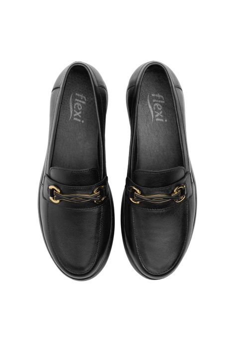 Mocasín Mujer Edith 126706 Negro Flexi-5
