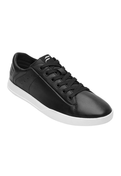 Zapatilla Hombre Creta Negro Flexi-0