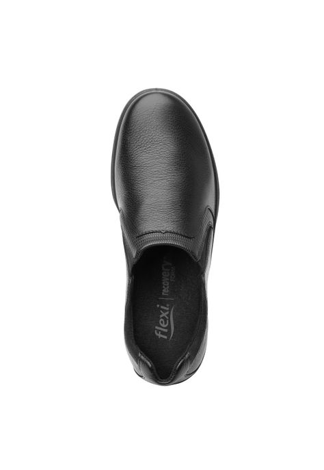 Zapato Mujer Cuero Traviata Negro Flexi-6