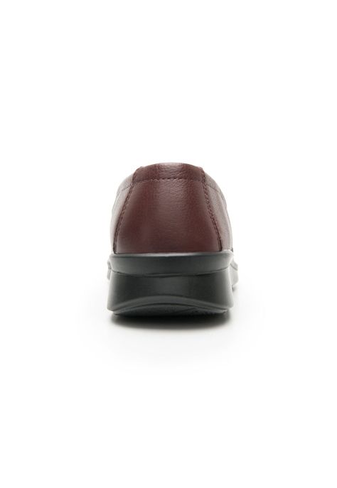 Zapato Mujer Cuero Jenelle 124501 Burdeo Flexi-3