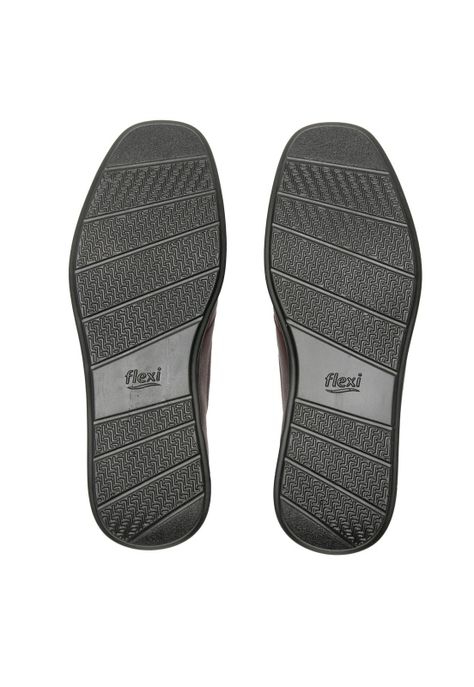 Zapato Mujer Cuero Jenelle 124501 Burdeo Flexi-6