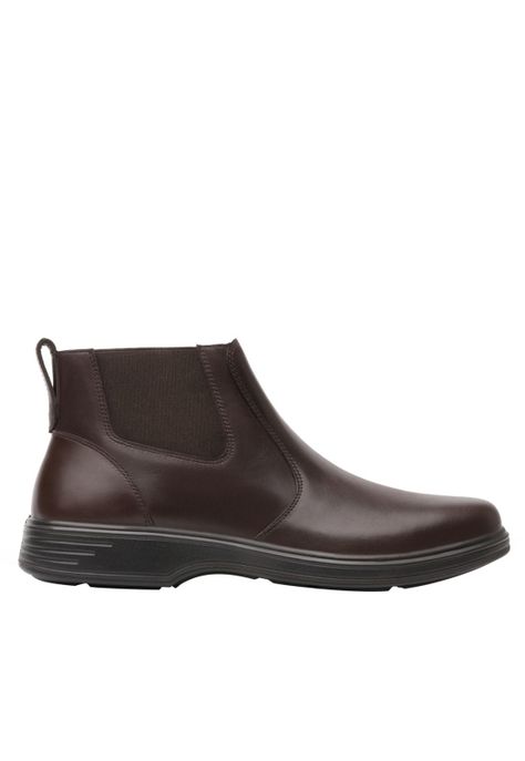 Botin Hombre Quilmes 59305 Café Oscuro Flexi-0