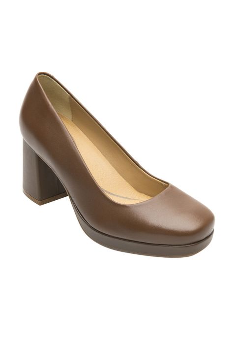 Zapato Mujer Cuero Mackenzie 127201 Café-1