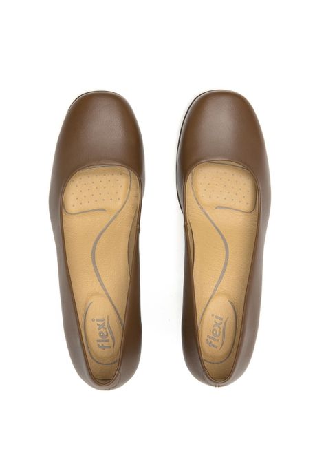 Zapato Mujer Cuero Mackenzie 127201 Café-5