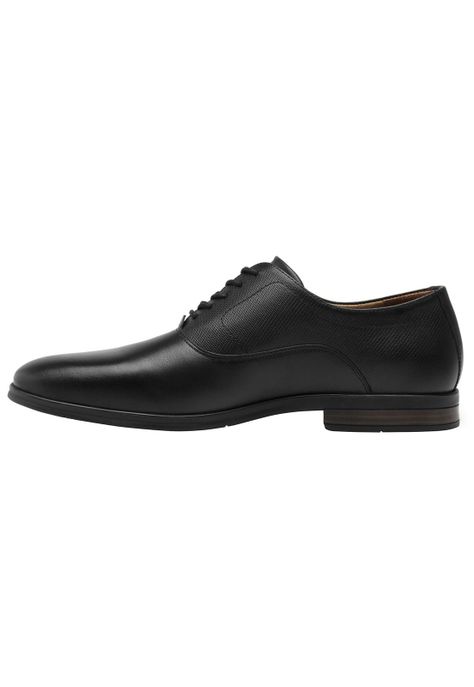 Zapato Hombre Cuero Crypto Negro Flexi-3