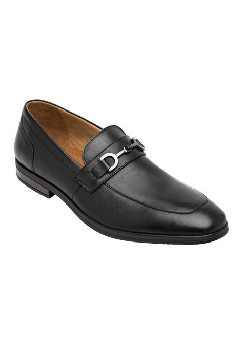 Zapato Hombre Cuero Crypto Negro Flexi-1