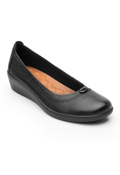 Zapato Mujer Cuero Castaña Negro Flexi-0