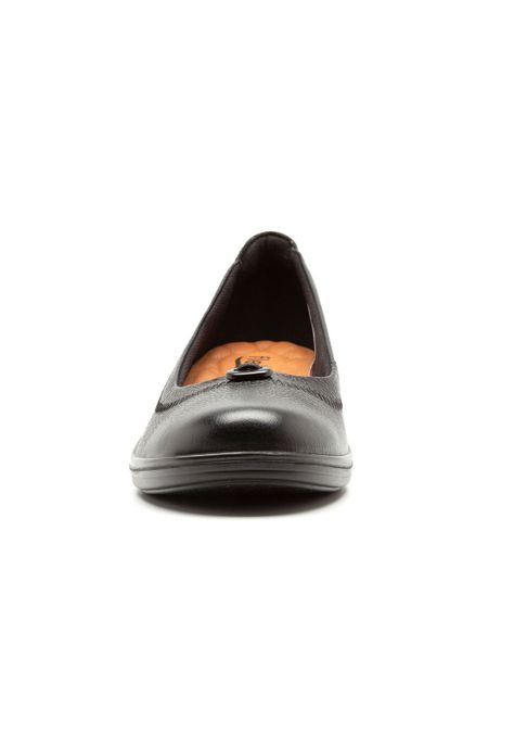 Zapato Mujer Cuero Castaña Negro Flexi-4