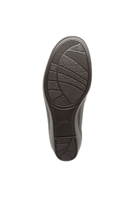 Zapato Mujer Cuero Castaña Negro Flexi-6