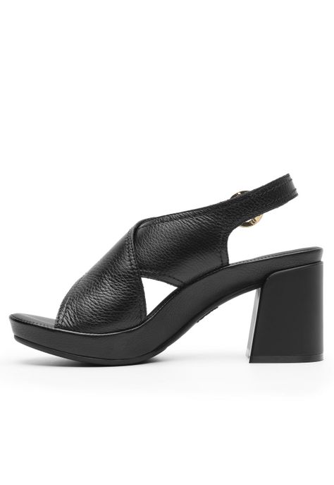 Sandalia Mujer Birgit 122701 Negra Flexi-2