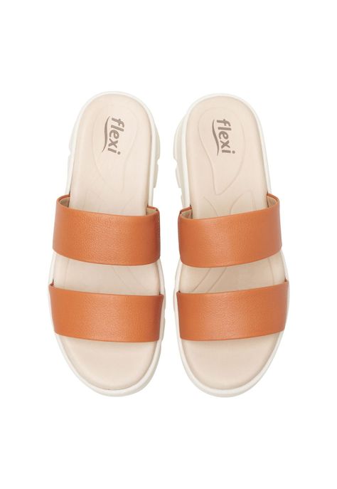 Sandalia Mujer Lexa 128506 Naranja Flexi-6