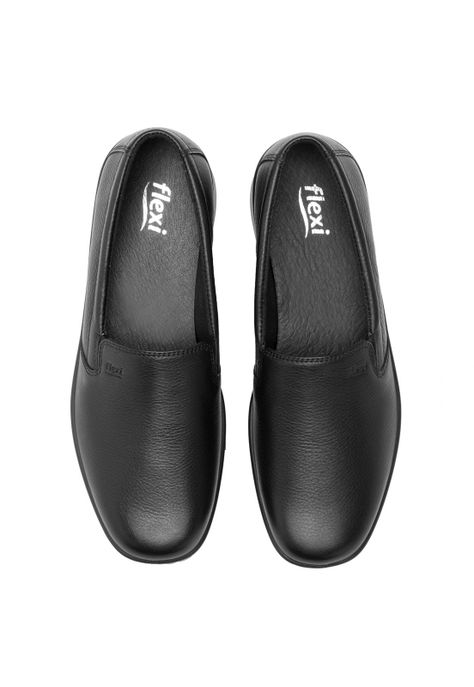 Zapato Mujer Cuero Jenelle 124501 Negro Flexi-5