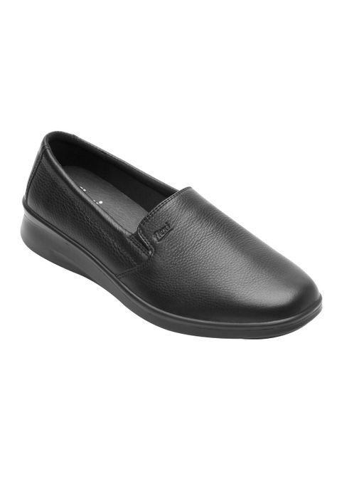 Zapato Mujer Cuero Jenelle 124501 Negro Flexi-1