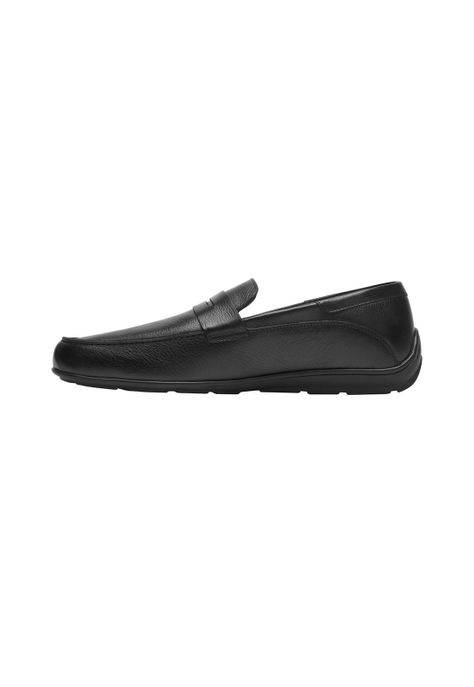 Mocasín Hombre Cuero Cos Negro Flexi-6