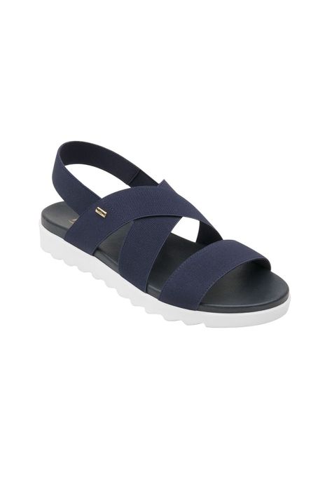 Sandalia Mujer Norah Azul Flexi-1