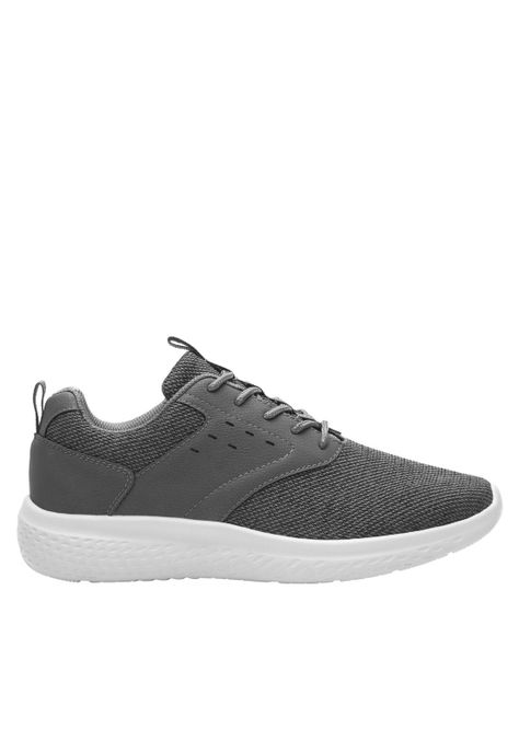 Zapatilla Hombre Barak 415501 Gris Flexi-0