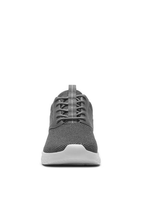 Zapatilla Hombre Barak 415501 Gris Flexi-3