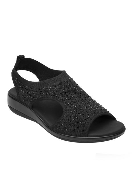 SANDALIA MUJER GAIA 34928NEGRO-1