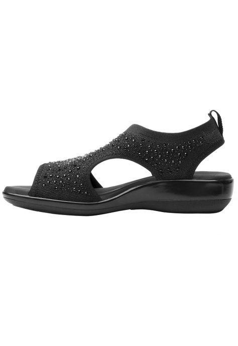 SANDALIA MUJER GAIA 34928NEGRO-2
