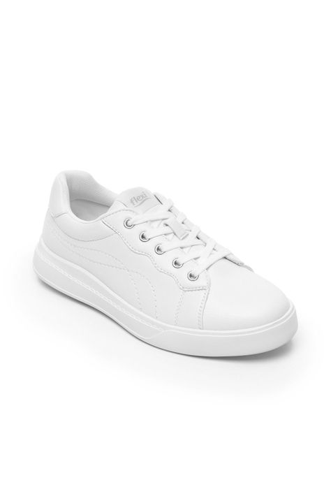 Zapatilla Mujer Bardi 129201 Blanca-1
